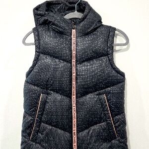 Michael Kors Black Puffer Vest